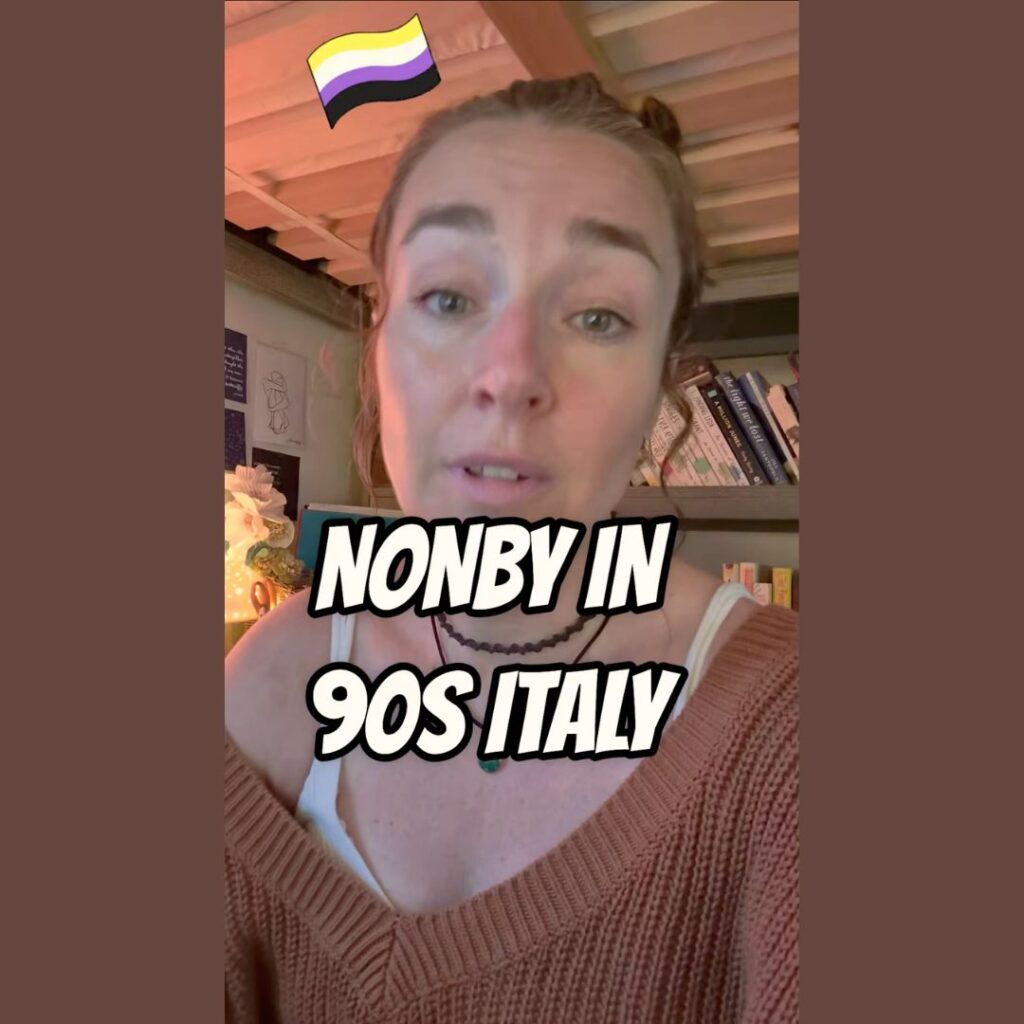 Nonby in 90s Italy: An excerpt from The Italian Saga 🇮🇹🏳️‍🌈
